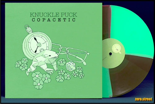 KNUCKLE PUCK Copacetic LP on GREEN/PURPLE VINYL New SEALED /2000 Quad - Picture 1 of 3