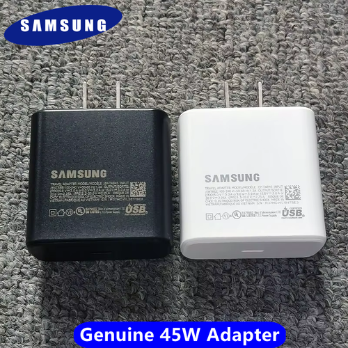 Genuine Samsung 45W Super Fast Charger Adapter USB-C Cable Galaxy S25 S24 S23 5G - Picture 1 of 29