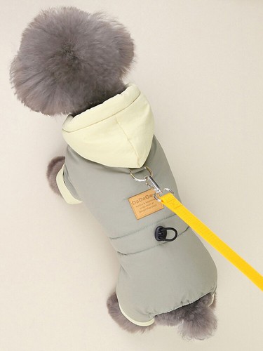 Winter Waterproof Dog Jacket Coat Thickening Warm Puppy Jumpsuit with D Ring - Picture 18 of 22