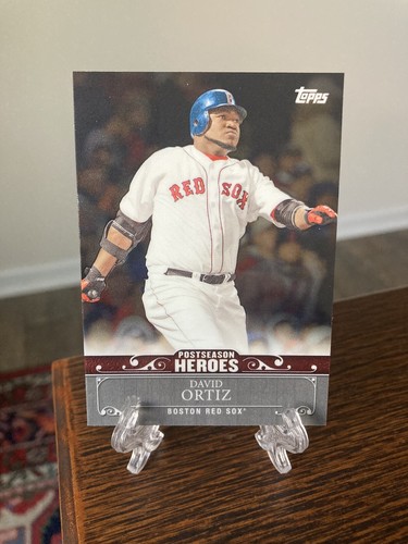 2013 Topps Chrome Update Post Season Heroes David Ortiz Red Sox PH-13 HOF INSERT - Picture 1 of 2