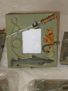 LOT-9-Silvestri-034-My-Favorite-Angler-034-Fisherman-Fishing-Rod-Fish-Photo-Frame