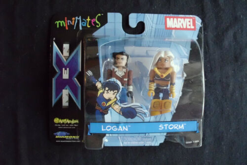 Ultimate X-men Minimates - Logan / Storm 2-pack - Picture 1 of 1