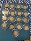 Franklin Half Dollar Lot 17 Coins 1952-1963 90% Silver Circulated Collection