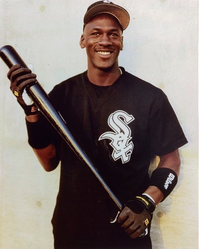Camiseta deportiva Michael Jordan Chicago White Sox Rawlings alternativa auténtica talla 46 - Imagen 12 de 19