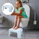 Kids Plastic Step Stool For Bathroom Kitchen Shoe Changing Chair Stool