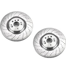 SET-P15EBR1461-2 Powerstop Brake Discs 2-Wheel Set Front for MB Mercedes GLS550