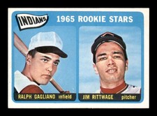 1965 Topps 501 Jim Rittwage/Ralph Gagliano Rookie Stars EX/EX X3520860