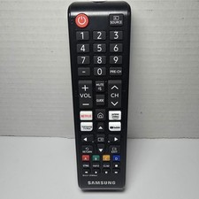 Samsung Remote Control (BN59-01496A) With Netflix Hotkey For Select TVs Black