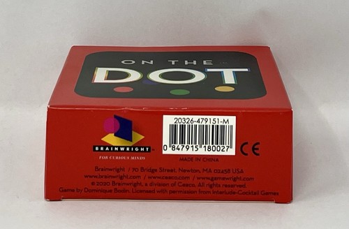 New Brainwright On The Dot Super Spotted Brain Teaser Family Game 1-4 Players - Picture 3 of 3