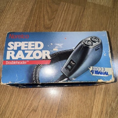 Vintage Norelco Speed Razor Doubleheader HP1134/S