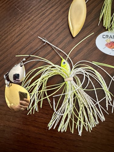 3 Titanium Wire Spinnerbaits Maybe Mann’s Stanley Terminator Strike King Horizon - Picture 4 of 5