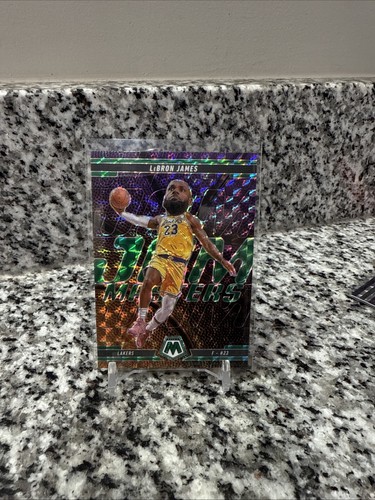 LeBron James Green Mosaic Jam Masters Panini Mosaic NBA 2024-25 #16 Verde