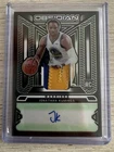 2021-22 Panini Obsidian Jonathan Kuminga RPA Green /15 - Letter Patch AU,RC,MEM