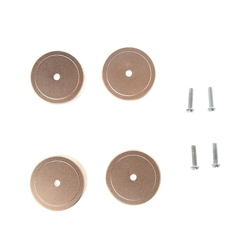 4Pieces 40x20mm Speaker Spikes Base Mat Aluminum Alloy Isolation Stand Turntable - Afbeelding 5 van 9
