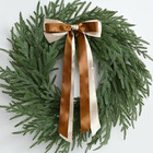 Christmas Decorations -24 Inch Christmas Wreath, Norfolk Pine Wreath, Christmas