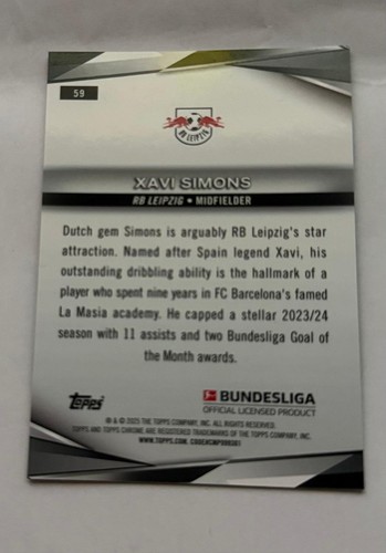 Topps Chrome Bundesliga 2024/25 RC, Reflactor,Base - Bild 63 von 127