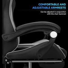 Ergonomic Gaming Chair Designed for Adults And Teens, Featuring a Racing Style A 4
