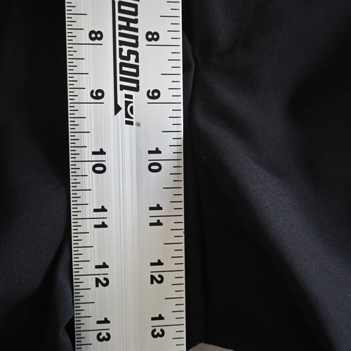Lauren Ralph Lauren 40x30 Black Total Comfort Pleated Cuffed Wool Dress Pants - Picture 3 of 9