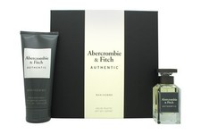 ABERCROMBIE & FITCH AUTHENTIC MAN GIFT SET 100ML EDT + 200ML HAIR & BODY WASH +