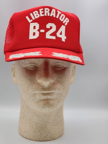 Gorra de Colección Años 90 Liberator B-24 Snapback Tucker Hecha en EE. UU. Marca SKM - Imagen 1 de 6
