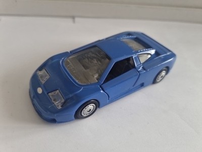 Maisto Bugatti EB110 ohne Verpackung 10cm lang 1/38 lose