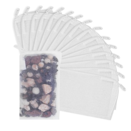 15PCS Media Bags for Aquarium Extra Fine Mesh Bag Reusable Nylon Net Aquarium... - Afbeelding 1 van 7