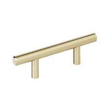 10 Pack Amerock Bar Pulls 2-1/2 (64 mm) Center-to-Center Golden Champagne