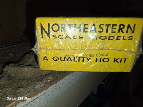 HO Northeastern Scale Models HP-1 Open Platform Coach