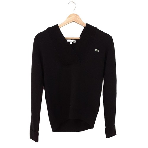 Auth Lacoste - Black Women's Hoodie