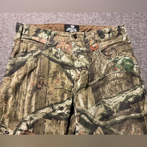 Mossy Oak Break Up Infinity Hose Jeans Herren 36x30 braun grün Jagd Komfort - Bild 2 von 9
