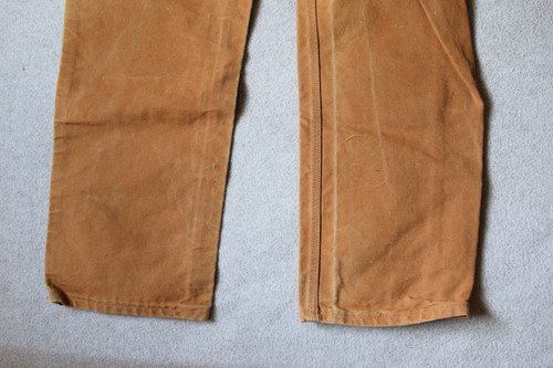 Carhartt Double Knee Duck Canvas Pants B01 BRN USA Mens 29x30 Dungaree Carpenter - Picture 19 of 24