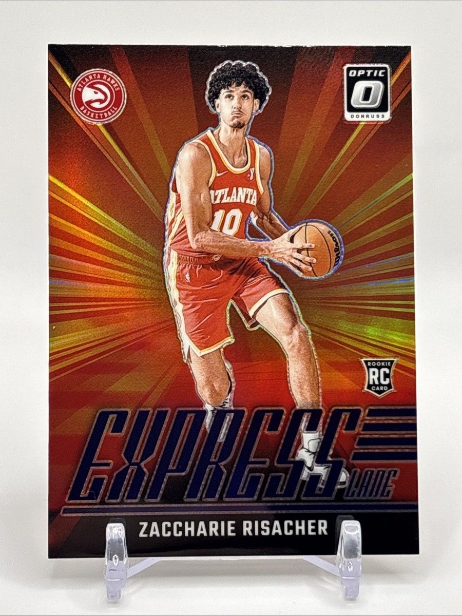 2024-25 Panini Donruss Optic Zaccharie Risacher RC EXPRESS LANE