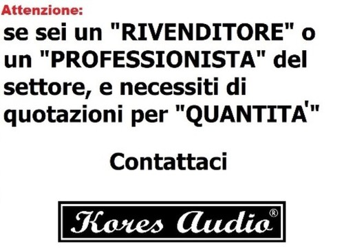 Kores Audio KS-128 Woofer/Sub Cono UNIVERSALE 12" Pollici 30/31 Cm 8 Ohm 500W - Foto 9 di 9