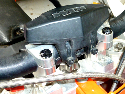 KTM 85 SX 2005-2025 Manubrio Morsetto Nero PVD Set Bulloni Titanio Hex Vite Gara - Picture 17 of 17