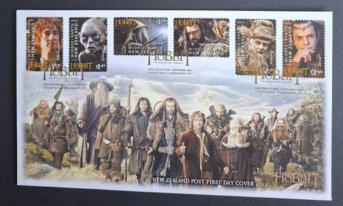 NEW ZEALAND "LOTR" 2012 "THE HOBBIT" - "UNEXPECTED JOURNEY" FIRST DAY COVER