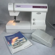 Pfaff Select 1530 Sewing Machine & Foot Pedal German Engineering Tested Working
