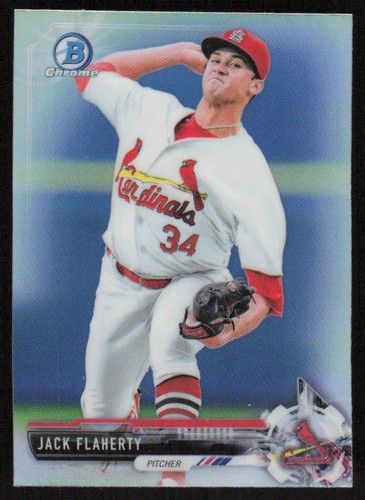 2017 Bowman Chrome Mini Refractor #BCP103 Jack Flaherty - FREE SHIP