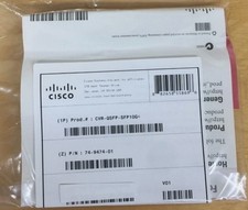 Cisco CVR-QSFP-SFP10G QSFP to SFP+ Adapter Module – Original & Genuine
