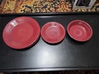 HLC Fiesta USA Cinnabar Maroon Lot of 5