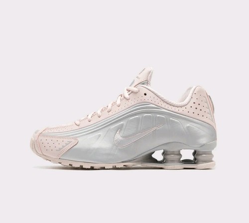 Nike Shox R4 Barely Rose Platinum Silver 38,5 Neu OVP Sneaker Womens AR3565-600