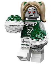 New, LEGO Collectible Minifigures - Series 14 - 71010 - Zombie Cheerleader