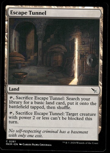 1x Escape Tunnel - Murders at Karlov Manor - NM - MTG - Picture 1 of 1