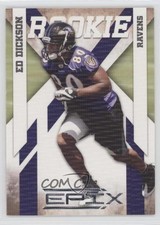 2010 Panini Epix Rookie Silver 225/250 Ed Dickson #133 0o9