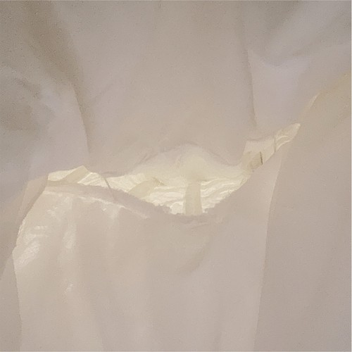 David's Bridal Tea Length Wedding Dress, Size 6 in Ivory w/ Blusher Veil - Picture 14 of 18