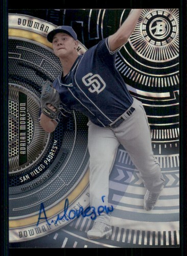 2017 Bowman High Tek AUTO #BHTAM Adrian Morejon - Picture 1 of 2
