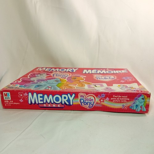 2003 Sealed Vintage Y2K My Little Pony Memory Game MLP MB Board Game Kidcore - Picture 4 of 12