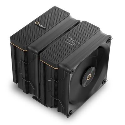 Iota A62 BK AM5 CPU Cooler with Digital Display,Overall Full Black Painted CP...