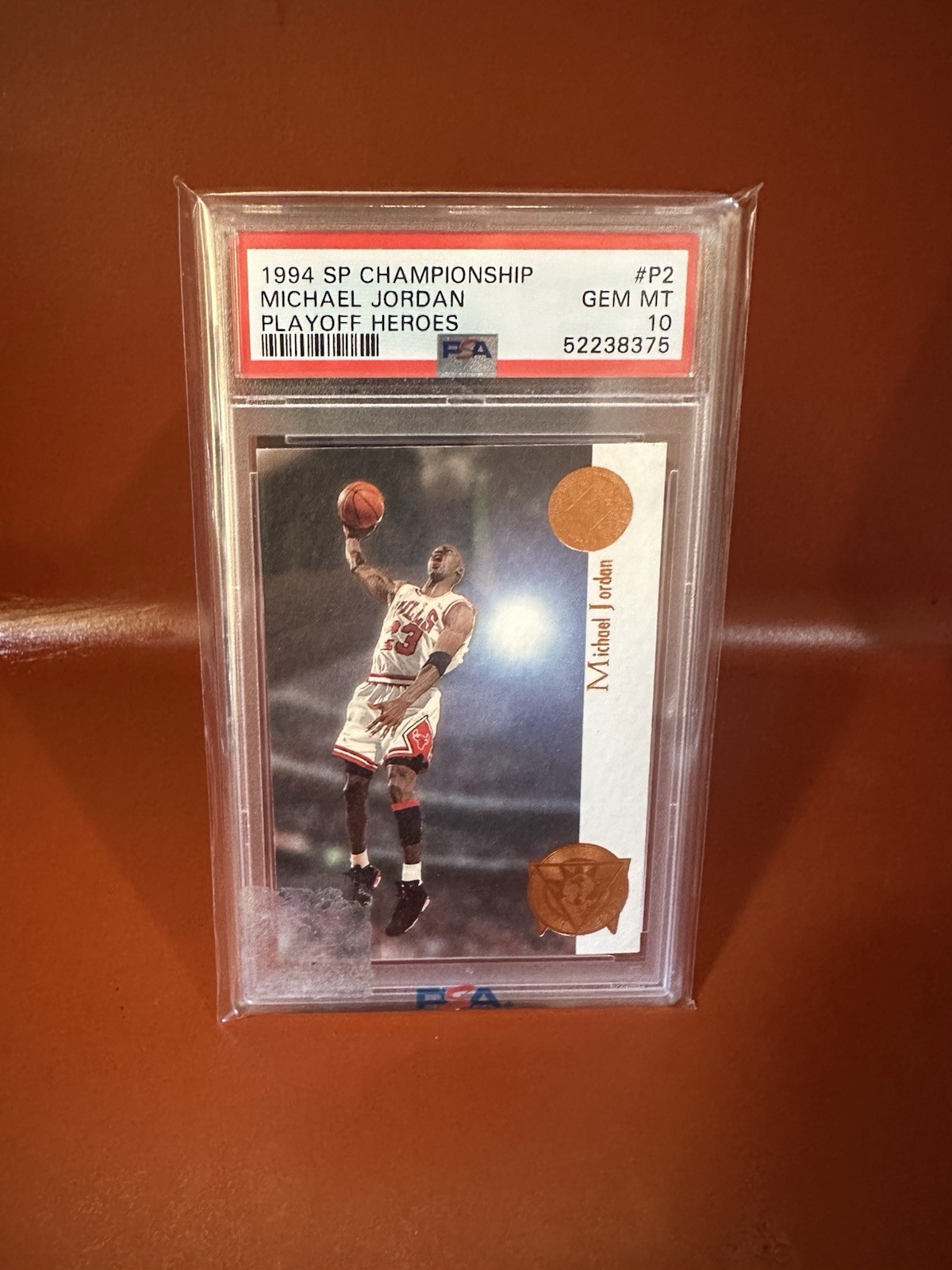 1994-95 SP Championship Series - Playoff Heroes Michael Jordan #P2