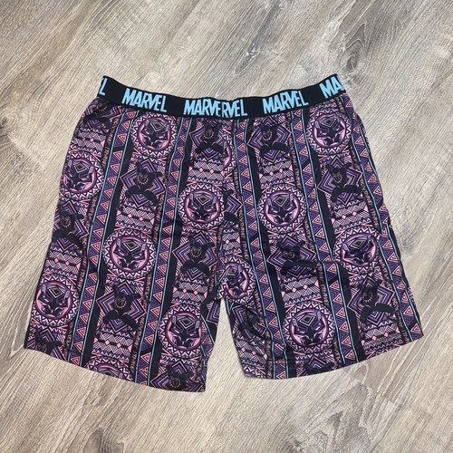 Marvel Black Panther Shorts Herren XL Tribal Wakanda Print Lounge Marvel Comics - Bild 5 von 5