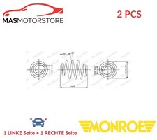 SCHRAUBENFEDER FAHRWERKSFEDER HINTEN MONROE SN2788 2PCS P FÜR OPEL CORSA C